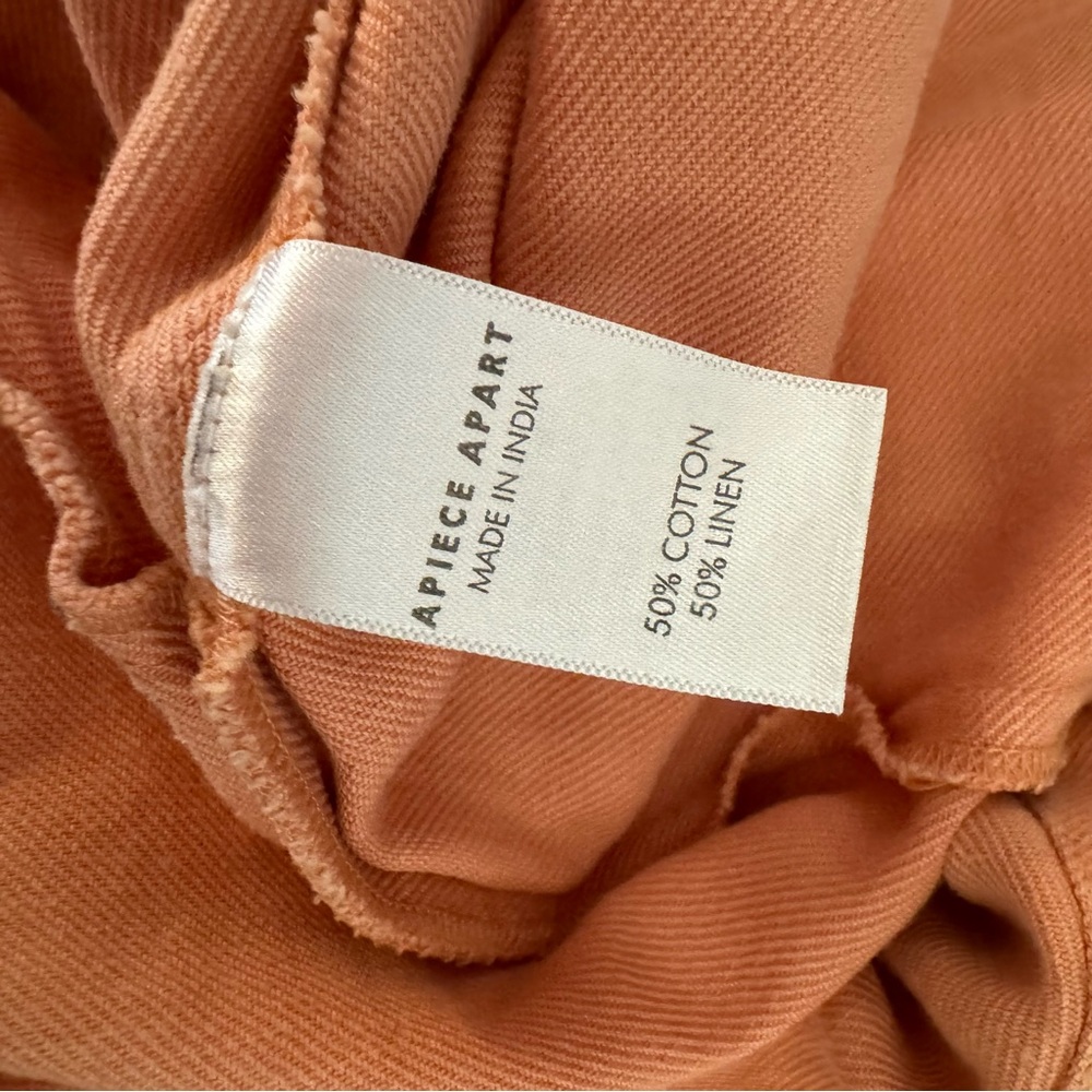 APIECE APART Peach Azore Jumpsuit - Picture 8 of 8